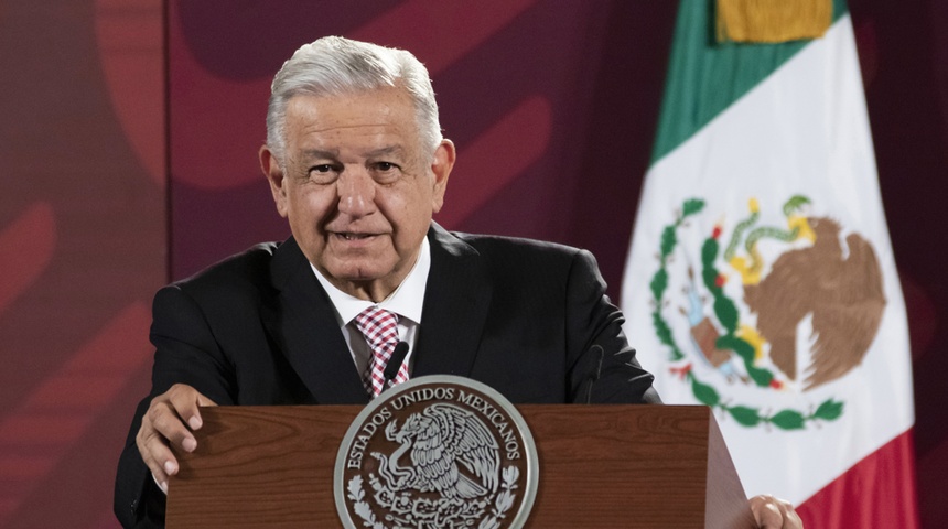 Presidente de México Andrés Manuel López Obrador.