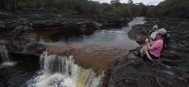 turistas reserva colombia