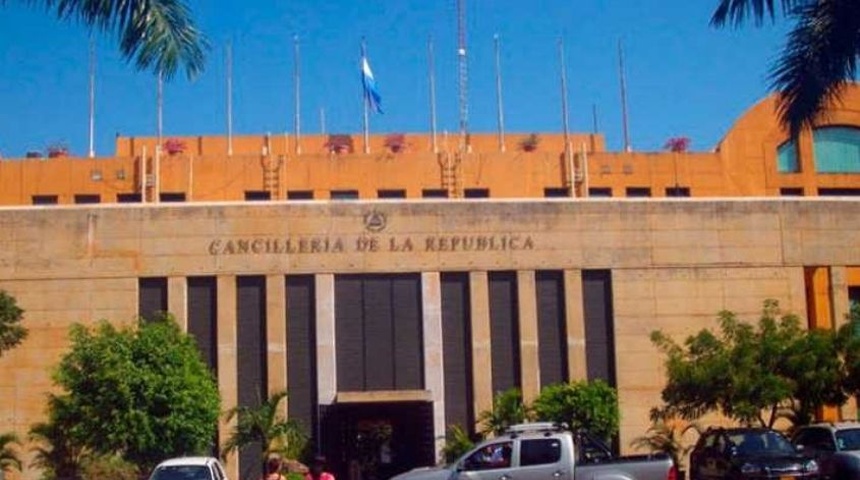 entrada principal cancilleria de nicaragua