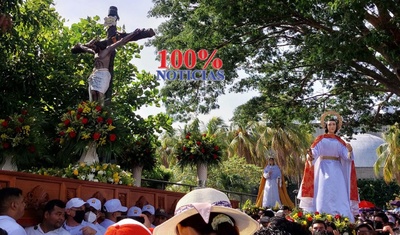 procesion cristo misericordia catedral managua