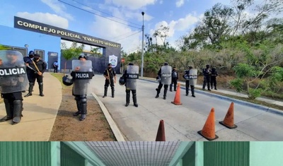 fachada de carcel el chipote managua