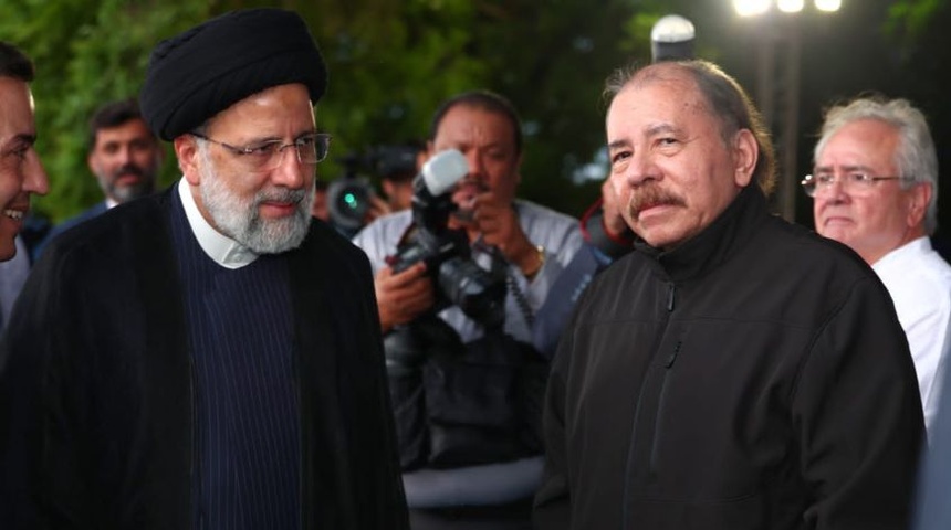 presidente de nicaragua e iran