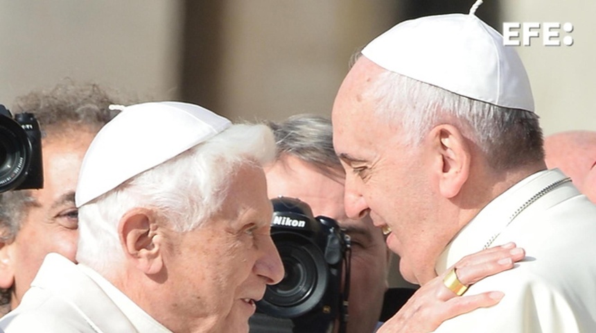 papa francisco habla muerte benedicto xvi