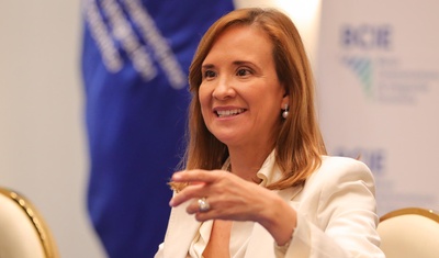 primer mujer presidenta del bcie