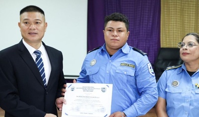 nie shengjun china policia nicaragua