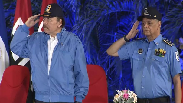 daniel ortega ascenso policia nacional