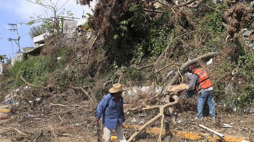 zonas afectadas hurancan otis mexico