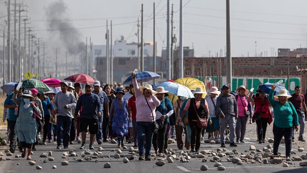 sentencias peruanos detenidos en protesta