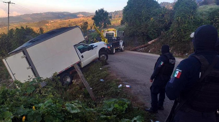 accidente transito migrantes mexico