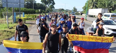 caravana de migrantes