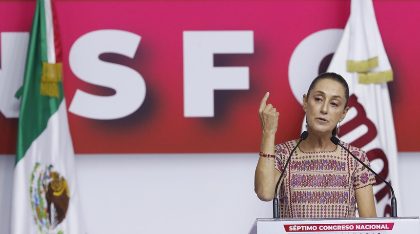 presidenta claudia sheinbaum habla congreso nacional mexico