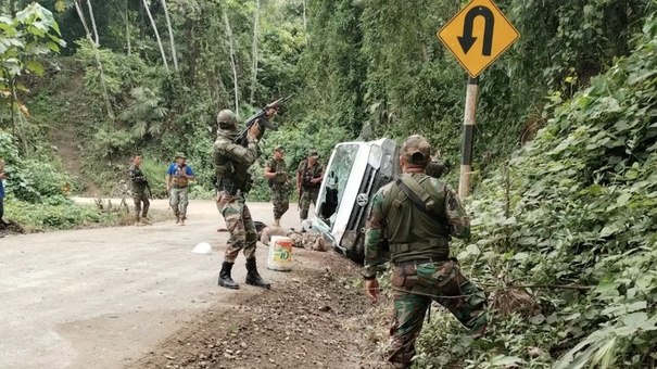 atentado policias muertos peru