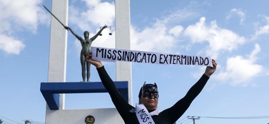 protestas en san salvador