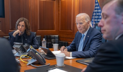 kamala harris joe biden reunion casa blanca