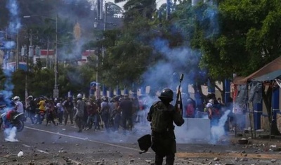 represion policial abril 2018