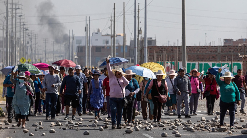 sentencias peruanos detenidos en protesta