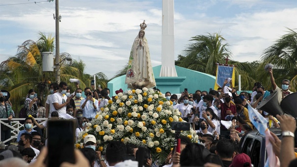 virgen fatima nicaragua peregrinacion