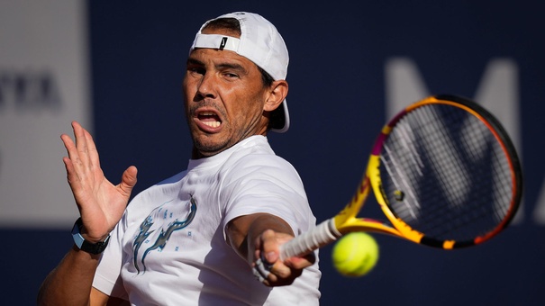 entrenamiento tenista rafael nadal