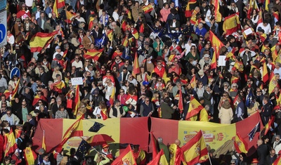 manifestaciones contra ley amnistia espana