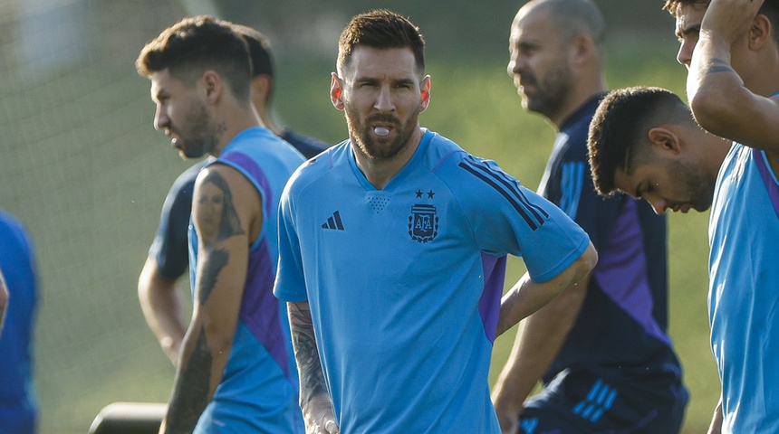 messi en catar