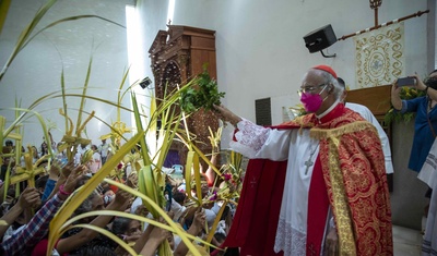 domingo ramos nicaragua semana santa