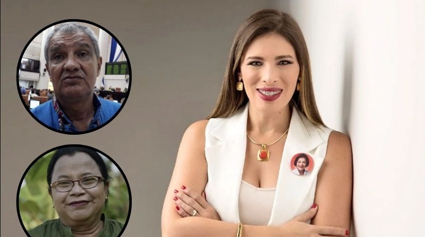 diputada hondurena erika urtecho blusa blanca