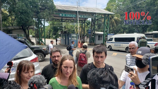 caravana internacional llega a peñas blancas