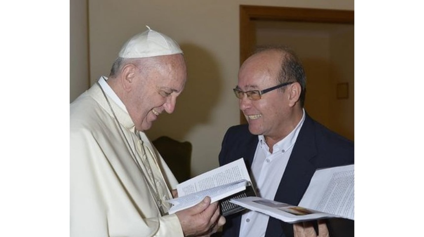 papa francisco y jose vidal