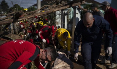 muertos inundaciones brasil