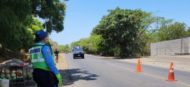 policia de transito en nicaragua