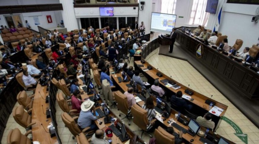 plenario parlamento de nicaragua