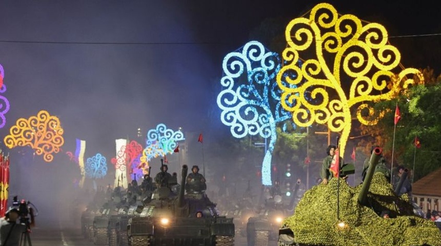 ejercito nicaragua desfile tanques de guerra managua