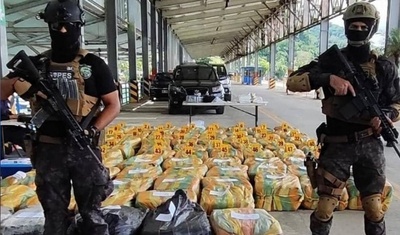 decomisan cargamento cocaina en el pacifico a dos ticos y un nica