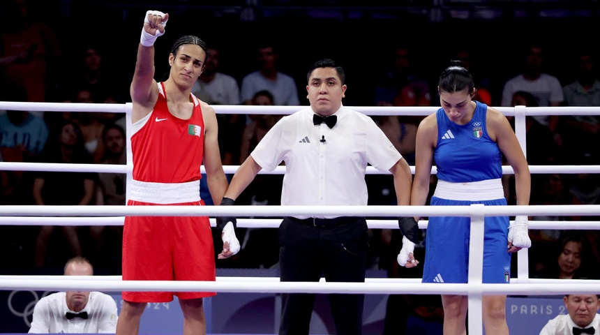 imane khelif declarada ganadora ante italia