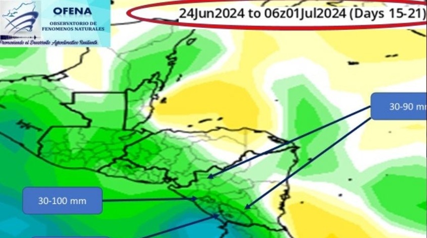 desmienten efecto climatico nate en nicaragua