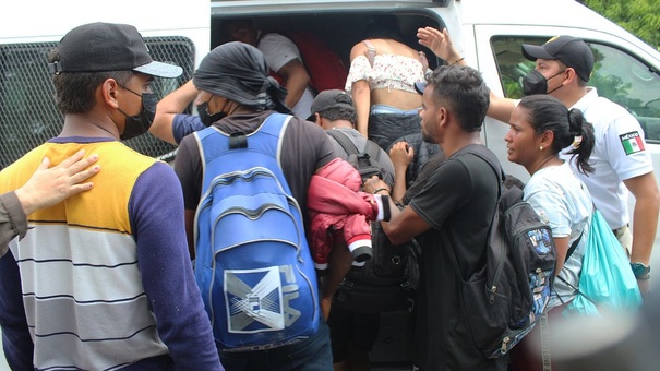 migrantes abandonados en mexico