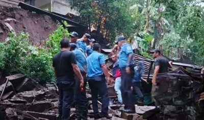 derrumbe casa familia soterrada managua