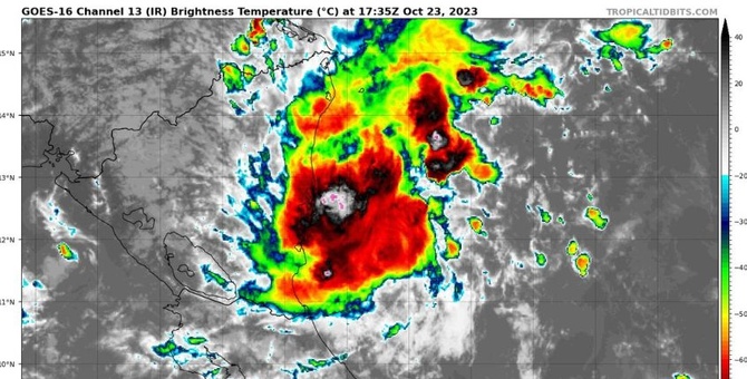 nicaragua decreta alerta amarilla ciclon tropical