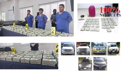 mega ocupacion dinero policia nicaragua