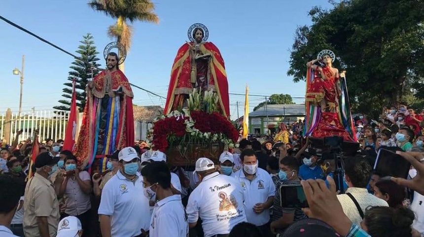 tope santos en san marcos carazo