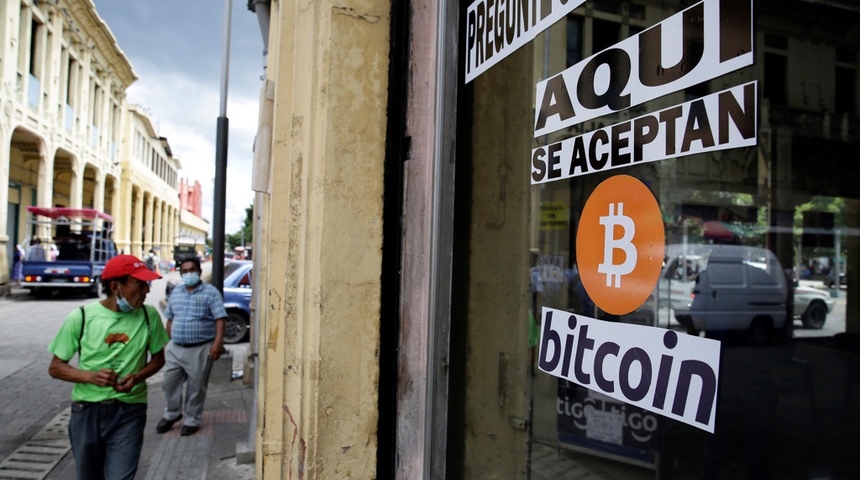 uso de bitcoin en el salvador