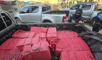 cargamento cocaina interceptado frontera honduras nicaragua