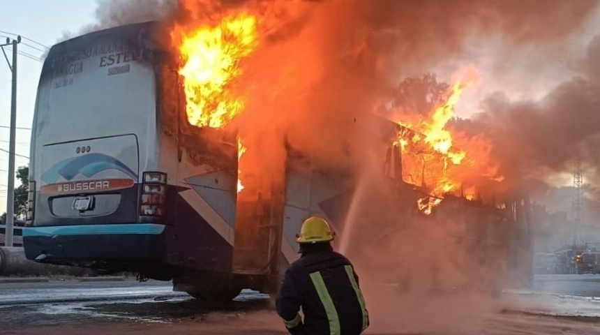 accidente sebaco bus ruta esteli managua