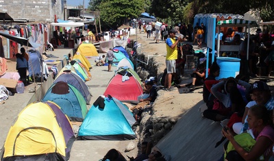 migrantes venezolanos frontera norte mexic