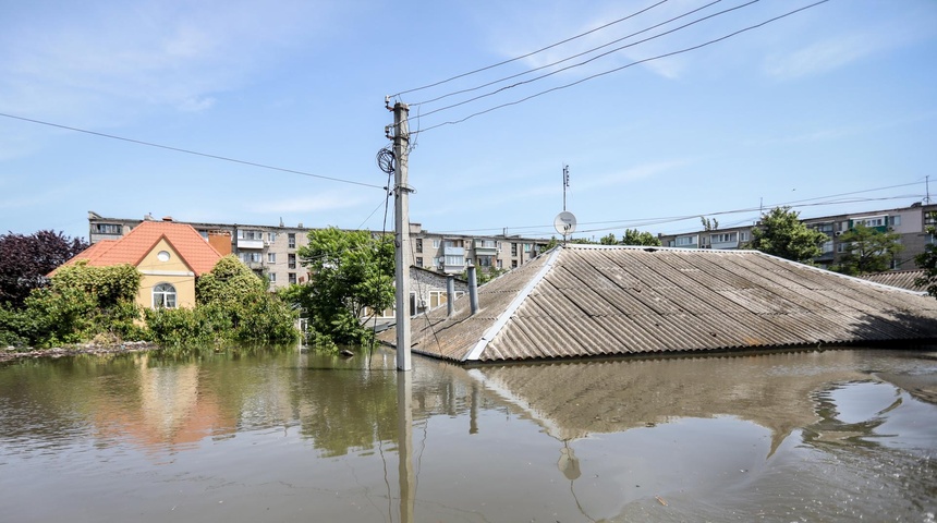 inundaciones ucrania guerra jerson