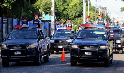 despliegue policial fiestas ano nuevo nicaragua