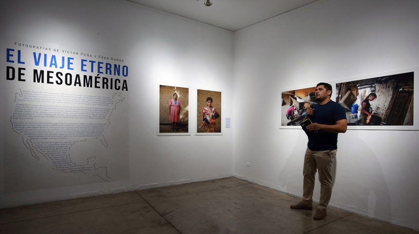 exposion fotografica mujeres migrantes el salvador