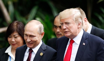 partido republicano trump romance con vladimir putin