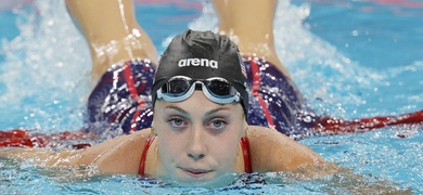 estadounidense establece record olimpico