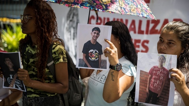 detenidos terrorismo protestas venezuela